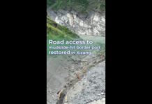 Cina, ripristinato l’accesso stradale al valico di Gyirong dopo la valanga