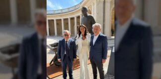 Inaugurata a L’Aquila l’opera site specific di Ai Weiwei donata alla città