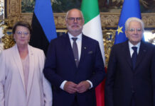 Mattarella riceve al Quirinale il presidente dell’Estonia