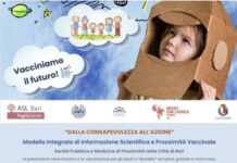 Bari, parte la campagna “vacciniamo il futuro”, sette appuntamenti nei Municipi cittadini
