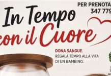 Triggiano, domani la giornata di donazione del sangue “In Tempo con il Cuore”