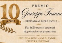 Premio Internazionale “Giuseppe Fasano”, dieci edizioni nel segno delle eccellenze