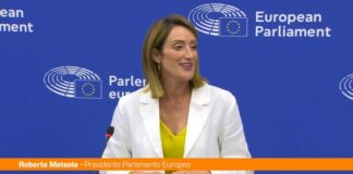 Metsola “Non ci fermeremo nel difendere le nostre democrazie”
