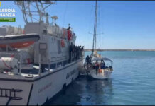 Trapani, nascondeva 8 migranti sulla barca a vela, arrestato