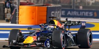 Verstappen trionfa a Singapore davanti a Leclerc e Antonelli