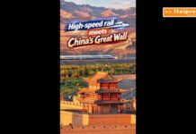 Cina, l’alta velocità incontra la Grande Muraglia