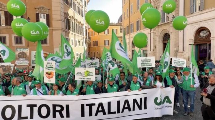 CIA Puglia manifestazione Roma COMSTAMPA