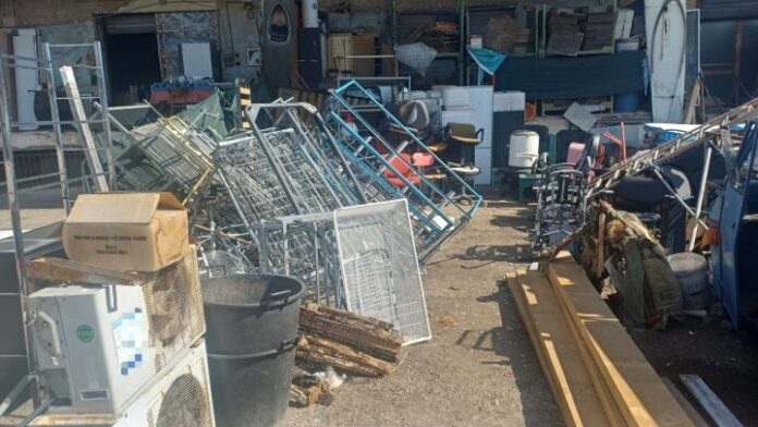 discarica sequestrata COMSTAMPA