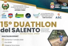 Domenica a Porto Selvaggio il Duathlon del Salento