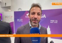 Vinitaly.Usa a New York, Del Piero “Preferisco il vino italiano”