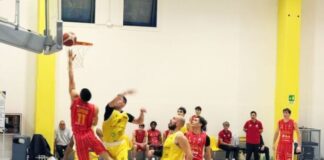 Basket serie B: a Mesagne la prima sconfitta stagionale della Valentino Basket Castellaneta
